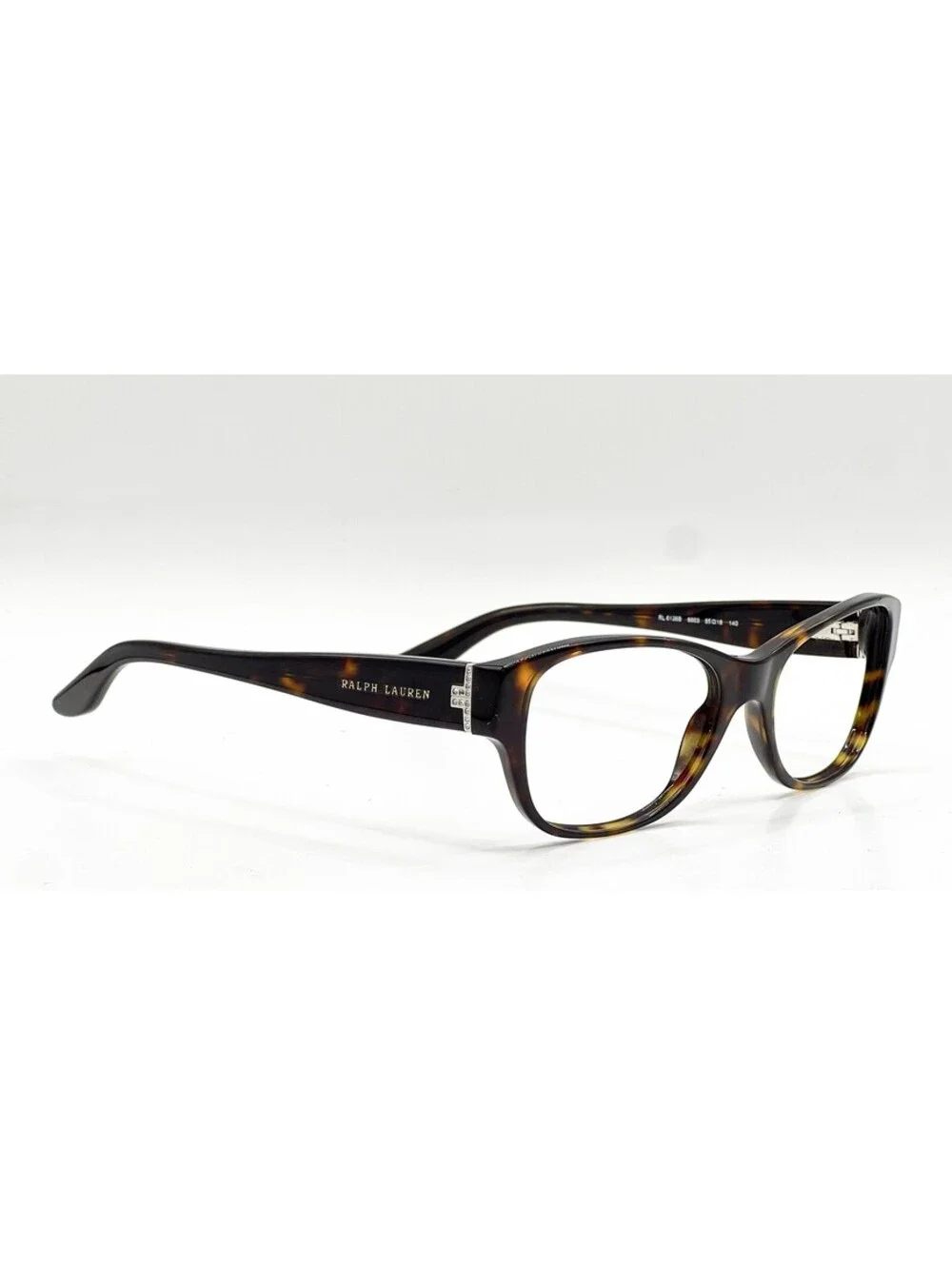 Ralph Lauren RL 6126B 5003 Dark Havana Full Rim Eyeglass Frames 55-18-140